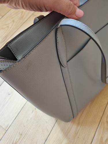 Kate Spade New York Cara Women's Leather Tote Bag Large Grey - Picture 14 of 24