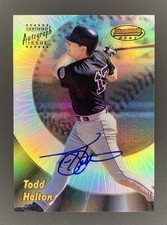 1998 Bowman’s Best “Refractor” Autograph Todd Helton AUTO SSP!! PRINT-RUN = 75!!