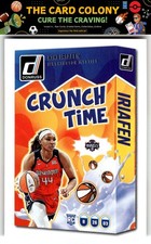 2025 Donruss WNBA #20 Kiki Iriafen Crunch Time Press Proof Blue