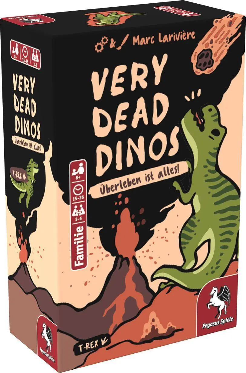 Pegasus Mehrfarbig Very Dead Dinos (T-Rex) (Deutsch, 3 - 6 Spieler) - Bild 6