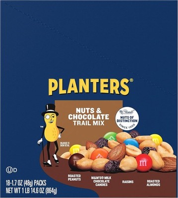 ), Planters Chocolate Trail Mix Nuts ( Bags