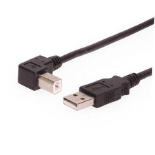 6ft. USB 2.0 Cable High-Speed Type A to B Down Angle