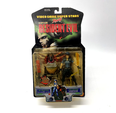 Resident Evil - Jill Valentine + Spider Figuren - **Packaging Poor** (Toybiz)