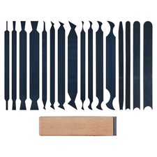 16PCS Cabinet Scraper Card & Burnisher Tool Set