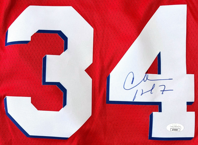 CHARLES BARKLEY SIGNED AUTOGRAPHED PHILADELPHIA 76ERS JERSEY TEAM