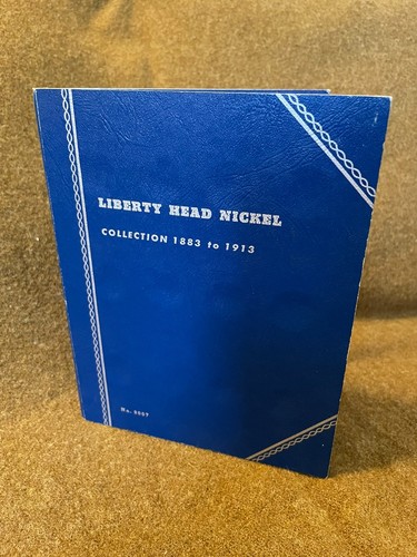 Whitman US Liberty Head Nickels Coin Folder - 1883-1913 - No. 9007