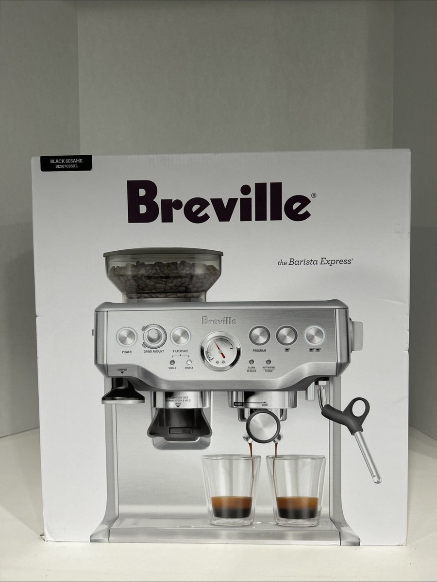 Breville BES870BSXL Coffee & Espresso Machine - Black/Silver