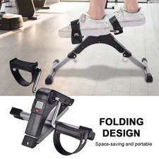 Indoor Gym Leg Workout Trainer Folding Portable Exercise Cardio Bike Pedal