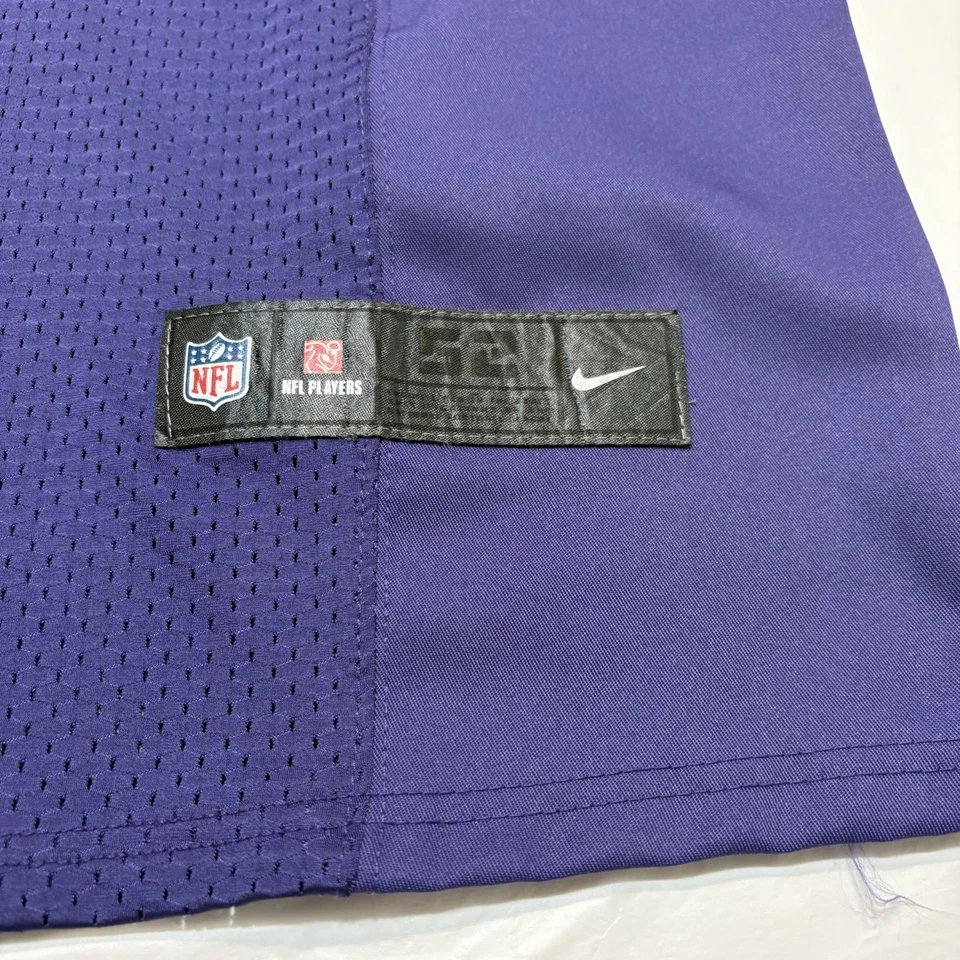 Camiseta deportiva para hombre Elvis Dumervil #58 NFL Nike On Field Baltimore Ravens 52 Foto 2 de 4