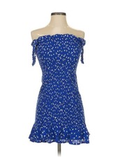 Faithfull the Brand Women Blue Cocktail Dress 4