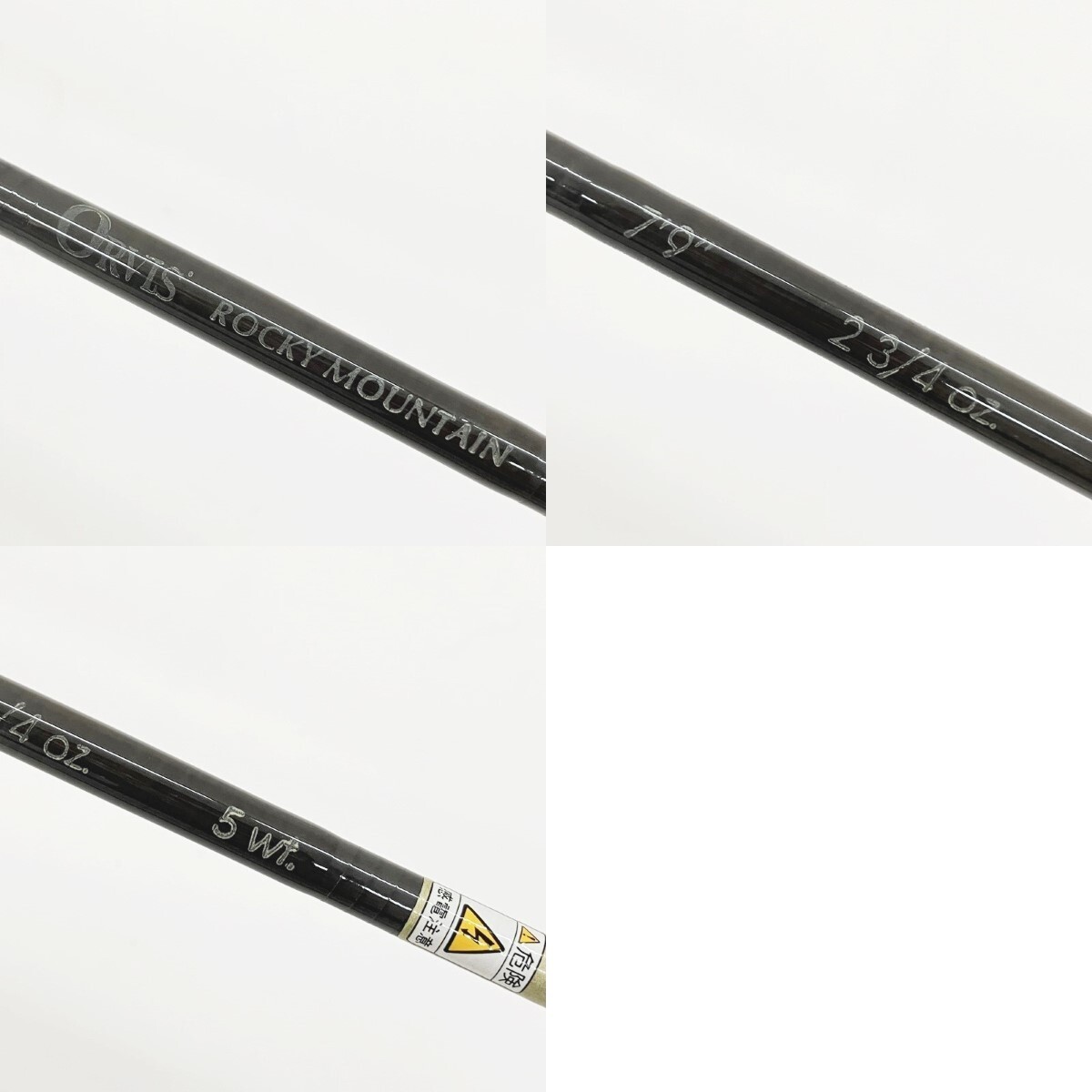 ORVIS Fly Rod Rocky Mountain #5 7ft 9inch 2 pieces Fly