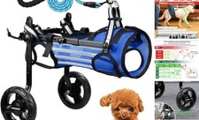 2025 Upgraded Dog Wheelchair for Back Legsmall Wheelchair for Dogs with S