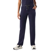 FIGS Technical Collection Womens XS Petite Navy Straight Leg Scrub Pants