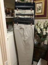 Lot of 4 Men's Handsome Perry Ellis, Nautica Savane VanHeusen Dress Pants 44x32