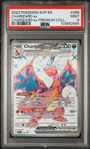 Pokemon Charizard ex 056 Sv: Scarlet & Violet Promo Cards Full Art PSA 9 MINT