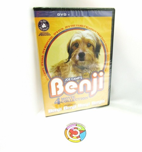 Benji ~ 1974 1977 1978 2004 ~ 4 Movie Collection ~ Family Film ~ New DVD - 第 3/3 張圖片