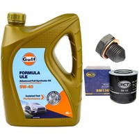 MotoröL Filter Set 5W-40 5 Liter + ÖLablassschraube FüR Audi VW Transporter IV