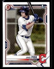 2021 Bowman Draft Jake Fox #BD-102