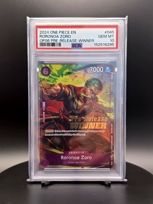Roronoa Zoro (OP-06 Pre-Release Tournament) [Winner] P-045 One