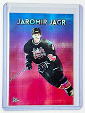 Jaromir Jagr Edition Artist Signed "Washington Capitals" Refractor Card 1/1
