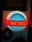 Vintage Schlitz Beer  Globe Wall Sign/Breweriana Bar Sign/ Art Electric WORKS