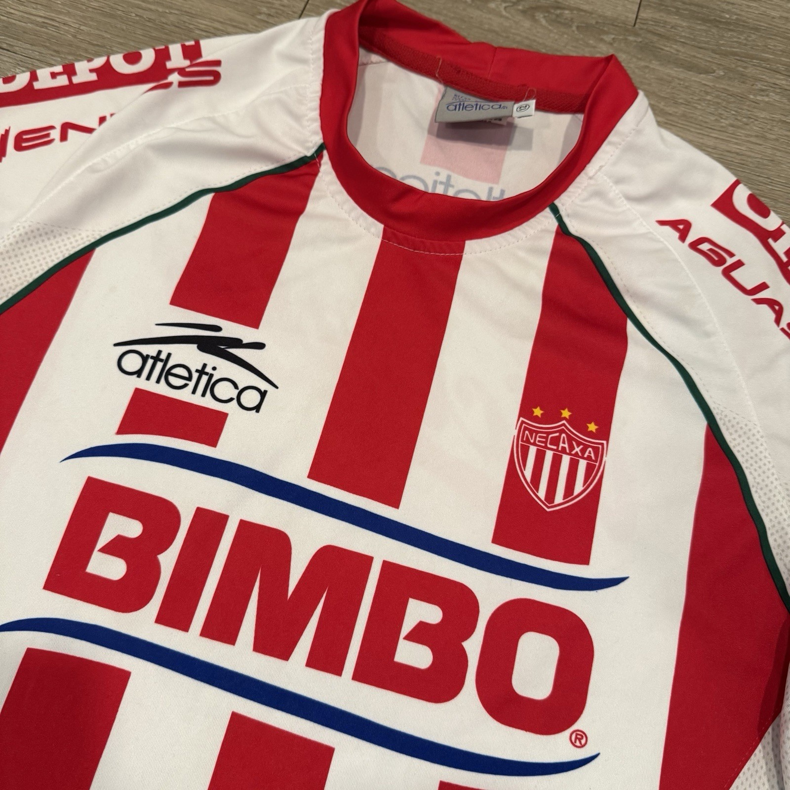Vintage Atletica Necaxa Authentic Jersey Youth 12