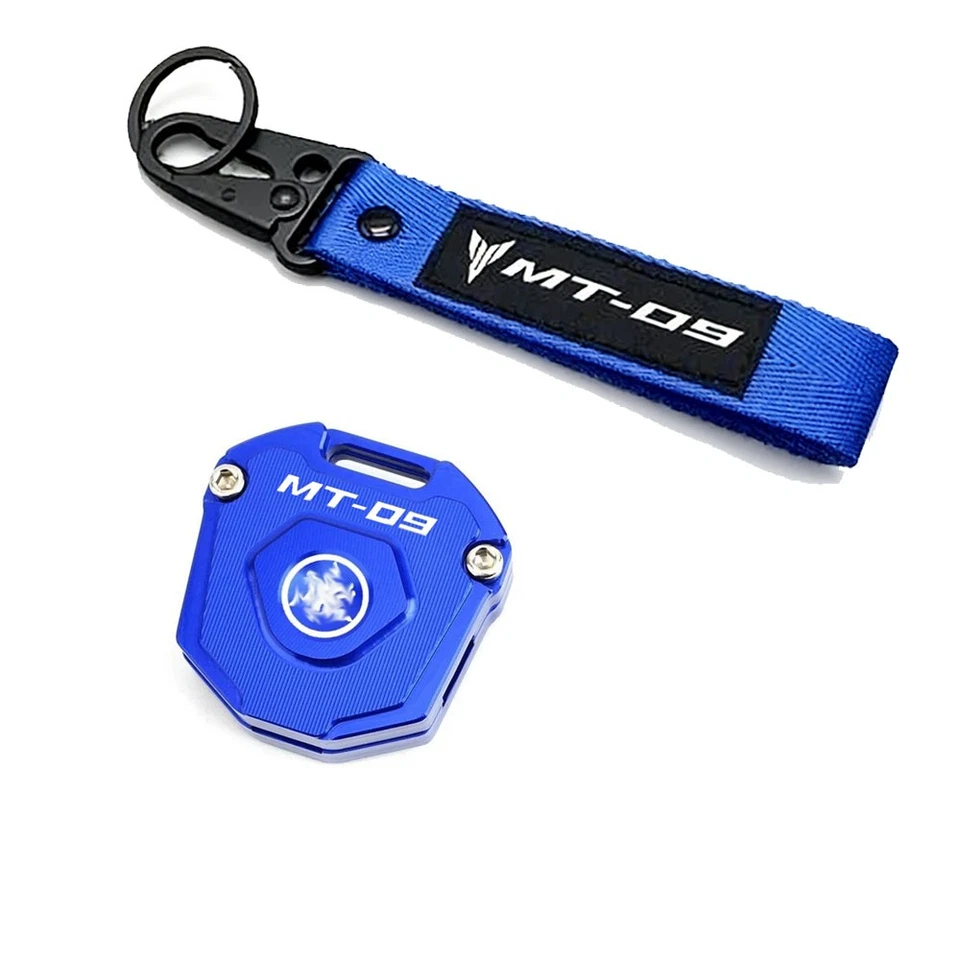 Keychain Motorcycle Key Ring Cover Case Shell Key Chain For YAMAHA MT09 MT-09 - Image 3 of 4
