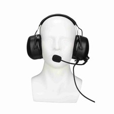 Hearing Protection Earmuffs 7.1mm Military Headset With U94PTT For PESW