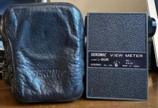 Vintage Sekonic Model L-206 View Meter Photography Light Exposure Analog Meter