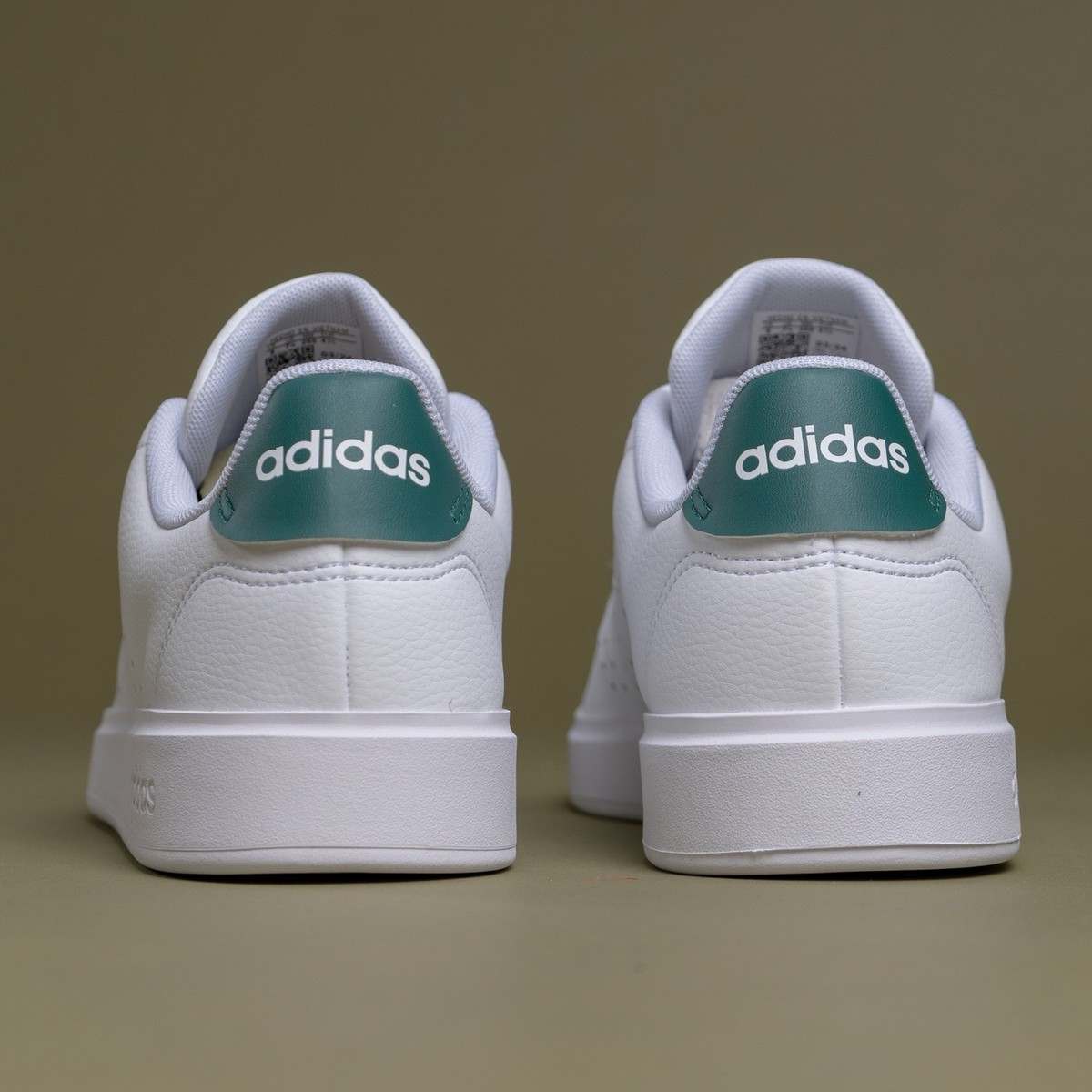 Adidas Advantage 2.0 Men’s 12.5 Athletic Shoe White Sneakers Footwear Trainers Men main image 3