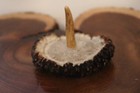 Custom Made  Elk Burr Turkey Wing Bone or Trumpet Call Display Stand — photo 2