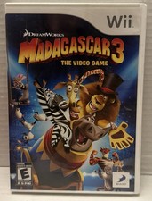 Madagascar 3: The Video Game (Nintendo Wii, 2012) Complete, CIB - Tested