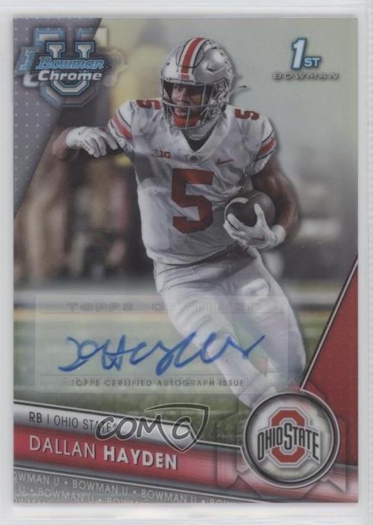 2023 Bowman U Chrome Prospect Refractor 188/499 Dallan Hayden #134 Auto 1mo2