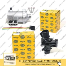 Electric Water Pump with Thermostat Kit For BMW 328i 528i 530xi 525xi X5 X3