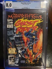 Ghost Rider #v2 #28 CGC 8.0 Rise Of The Midnight Sons Part 1/6