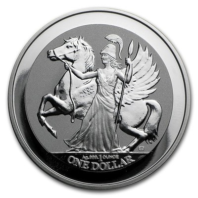 2017 British Virgin Islands 1 oz Silver Pegasus Reverse Proof | eBay