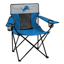 Detroit Lions Logo Brands NFL Elite Camping Chair