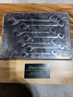 #ad New Snap On Tools 10 17mm 4 way angled Wrench Set VSM807B $249.99