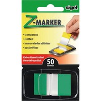 Sigel Z-Marker Haftmarker GrüN 50 Streifen