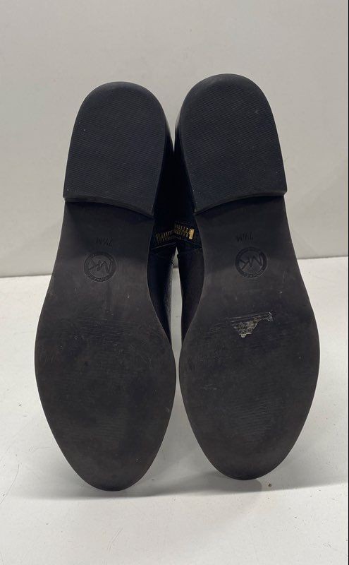 Michael Kors Black Solid Knee High Boot Women 7.5 - image 7