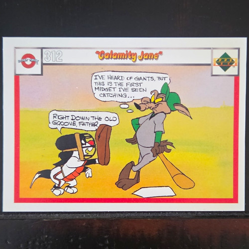 1990 Rare Upper Deck Looney Tunes Calamity Jane Non-Sport Card Lot 2 #312 #321