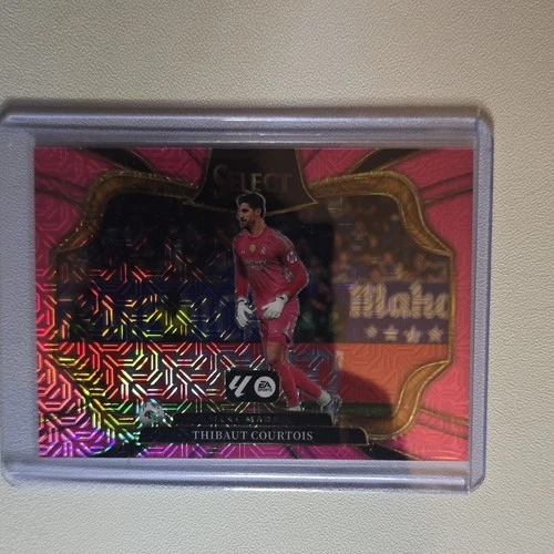Panini Select LaLiga 2025-26 Field Level Prizm Thibaut Courtois #244 65/99