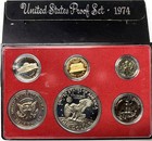 1974-S US Mint Proof Set 6 Coin Set OGP Original Government Packaging — photo 2