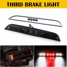FIT 15-20 Ford F150 LED Black Replacement 3RD Third Brake Cargo Lamp Tail Light