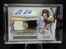 2024 Topps Dynasty Corbin Carol Patch Auto /5 #DATD-CC On This Day