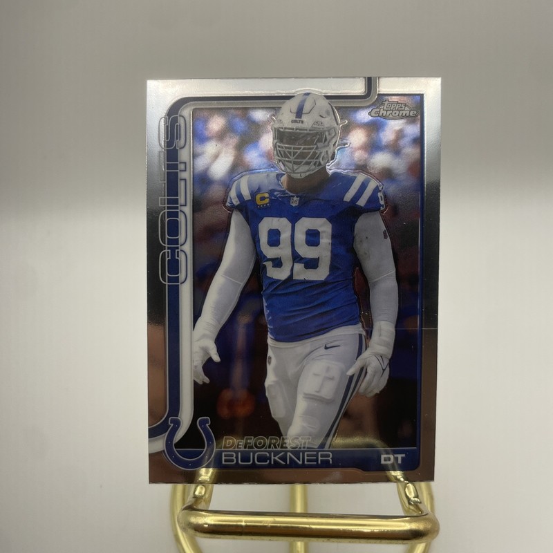2025 Topps Chrome DeForest Buckner Refractor #133 Colts
