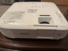 Epson EB-X49 HDMI Home Cinema Projector. No Remote. Low Lamp Hours