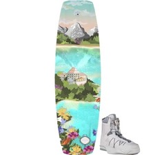 Liquid Force Holiday Wakeboard w/ Vida 6X Women's Bindings - 2025
