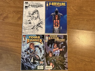 Witchblade Comic Lot Tomb Raider Lara Croft