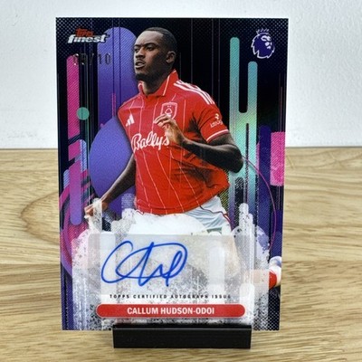 2026 Topps Finest Premier League Callum Hudson-Odoi Auto #FA-CH /10